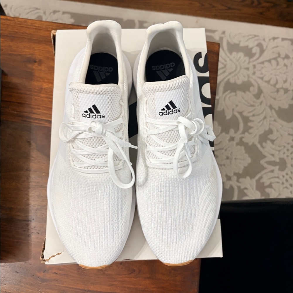 Adidas Men's White Athletic Shoes